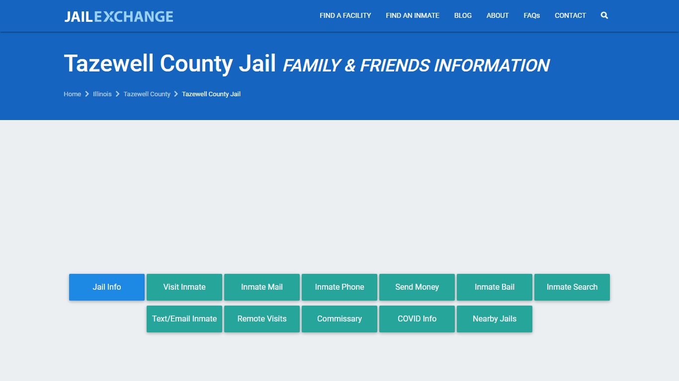 Tazewell County Jail Visitation | Mail | Phone | Pekin, IL